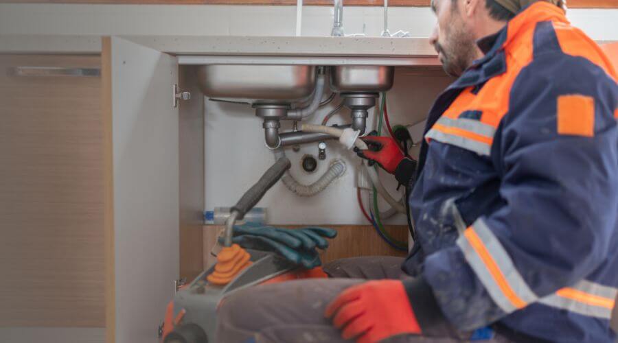 Professional slab leak plumber services in Perrinton, MI